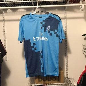 Real Madrid Ronaldo jersey.